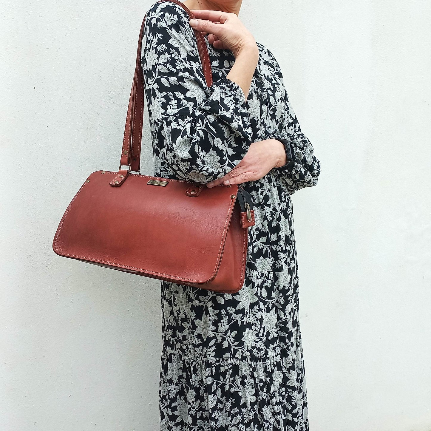 The Milla bag - Ruby Bovine
