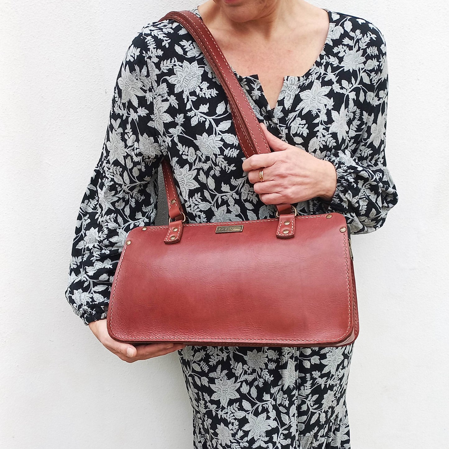 The Milla bag - Ruby Bovine