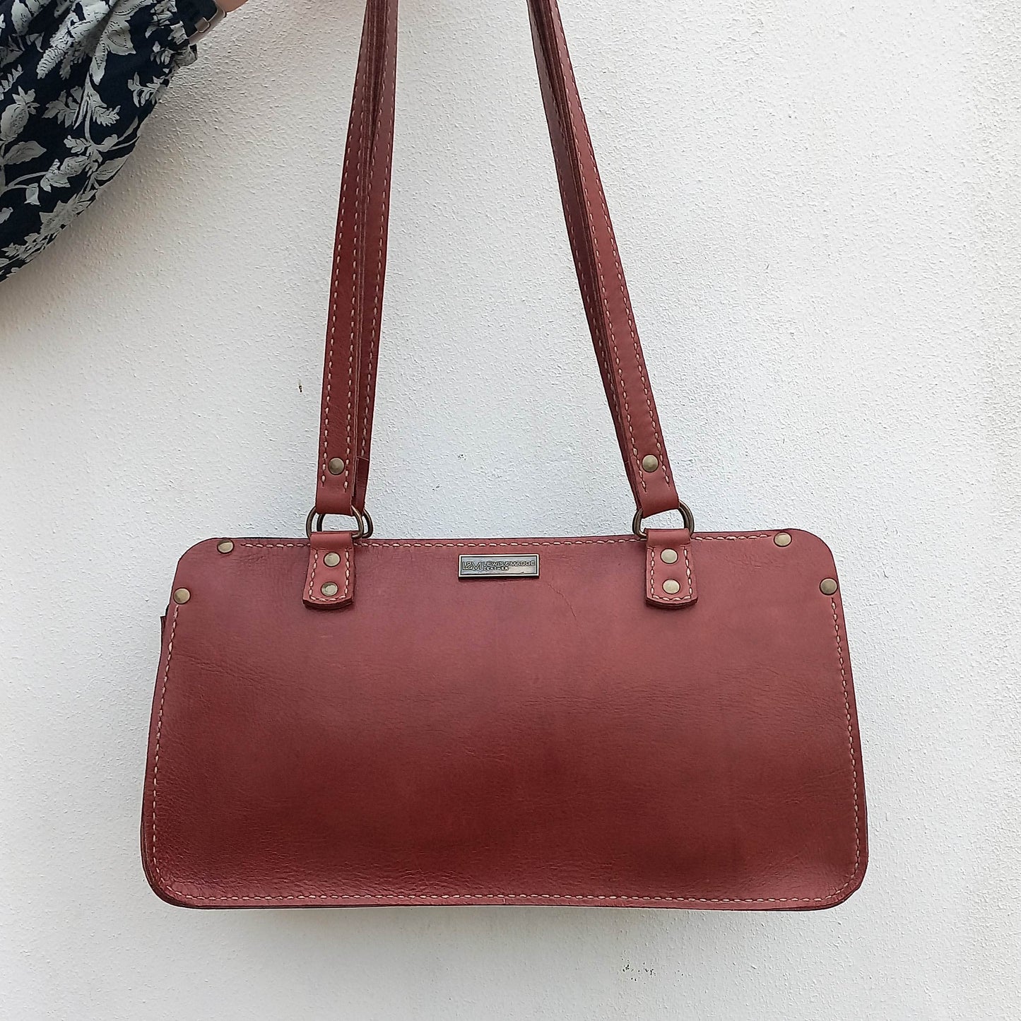 The Milla bag - Ruby Bovine