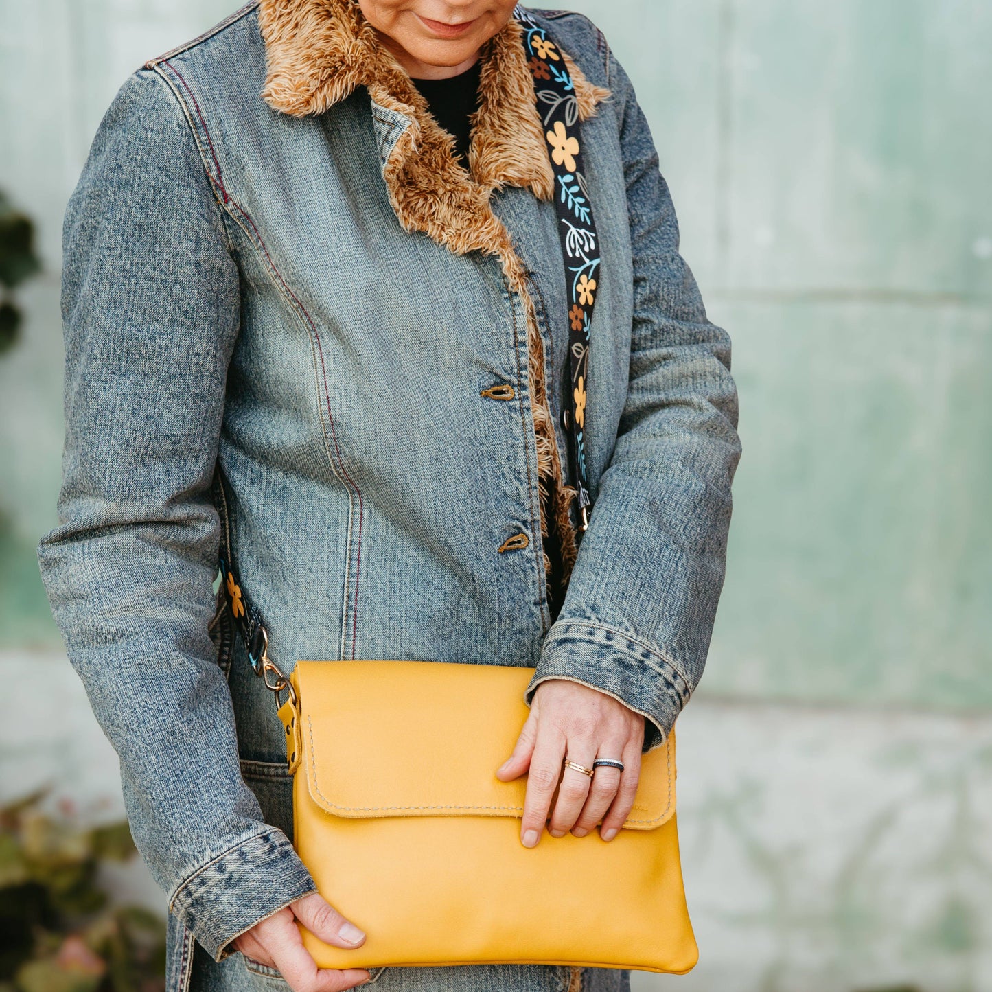 The Classic Sling Bag - Mustard