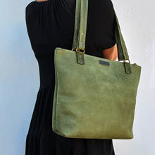 Load image into Gallery viewer, The Anna Shopper V 2.0 - Moss Green
