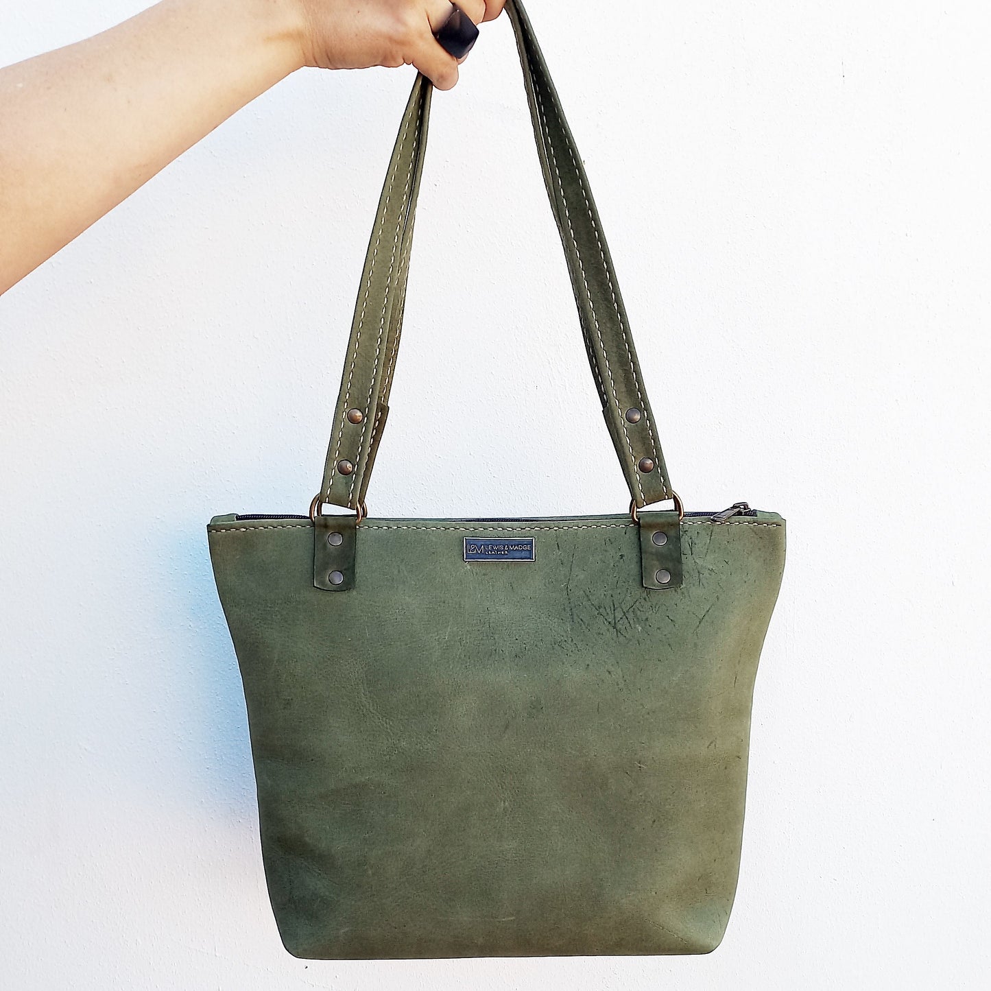 The Anna Shopper V 2.0 - Moss Green