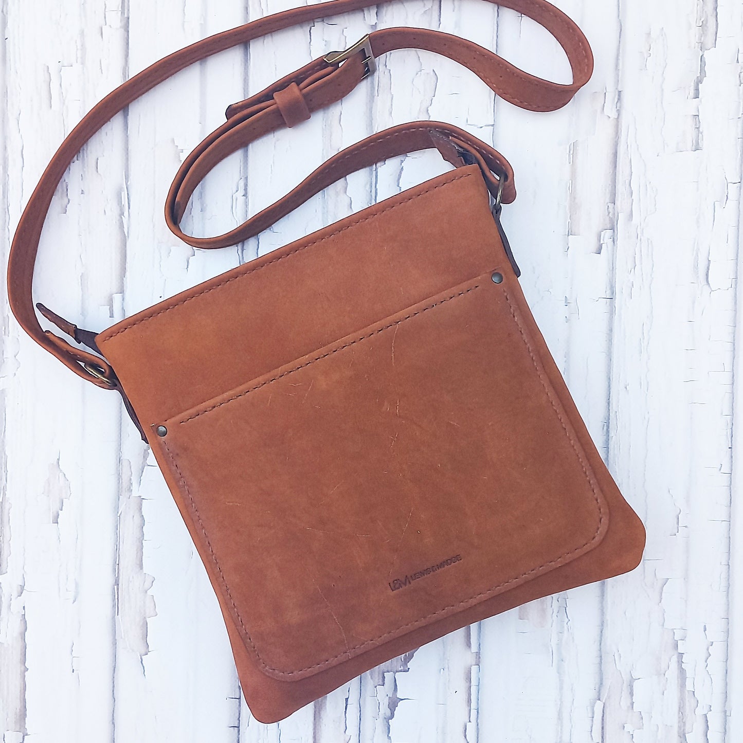 The Cross-Over Satchel - Rust