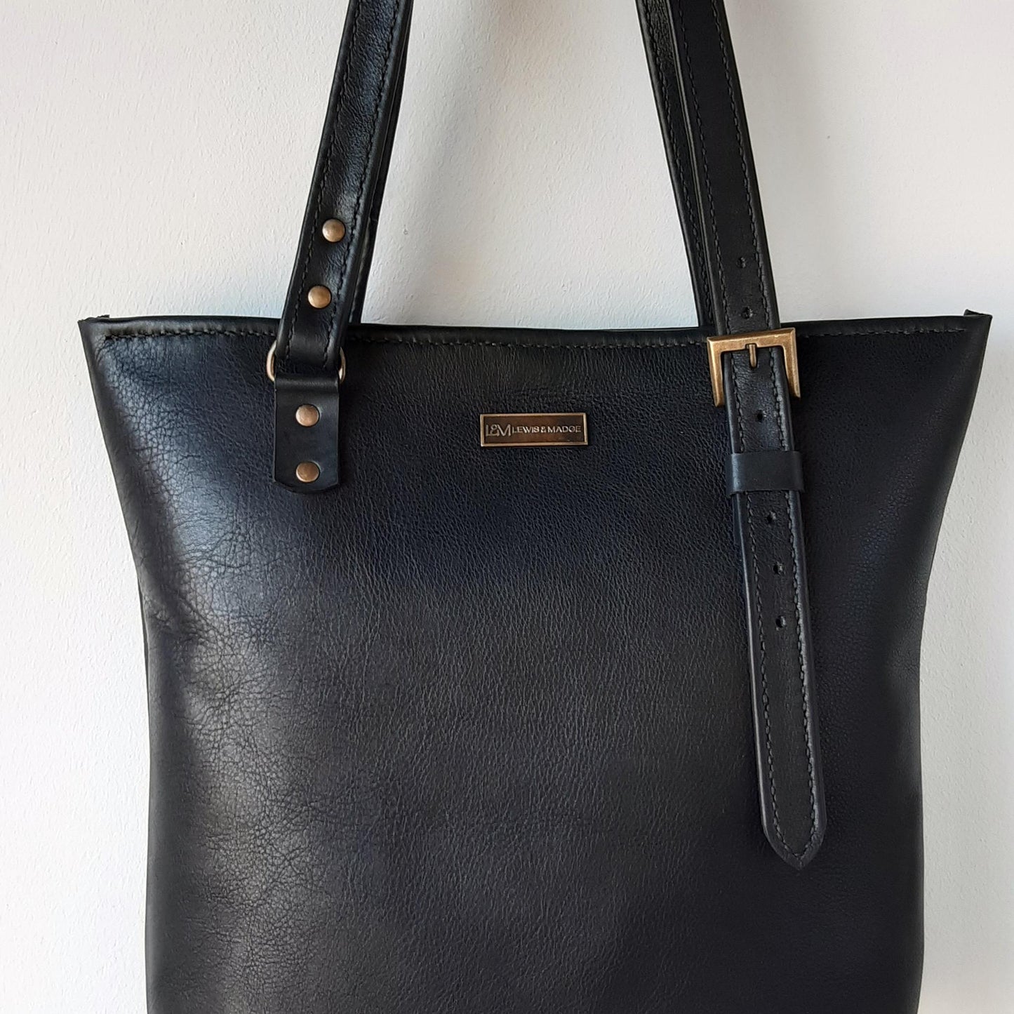 Classic Black Shopper Bag