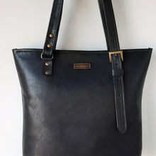 Load image into Gallery viewer, Classic Black Shopper Bag
