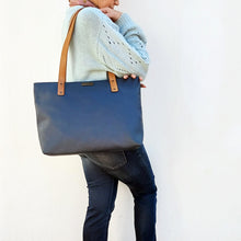 Load image into Gallery viewer, The Mia Shopper - Navy

