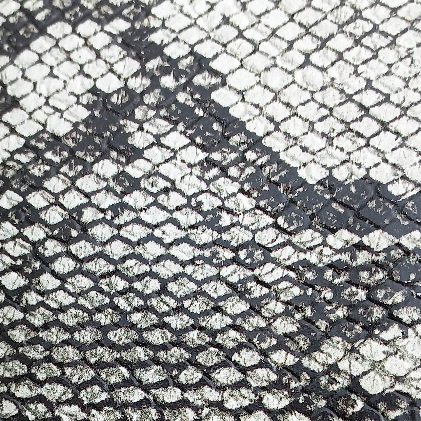 The Classic Sling Bag - Black and Snakeskin print