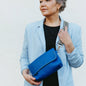 The Cross-Body Satchel - Cobalt Blue