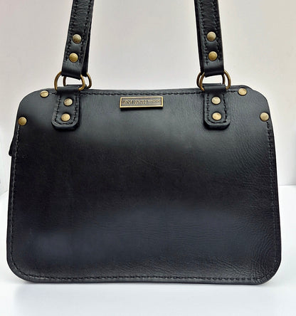 The Milla bag V2 - Black Bovine