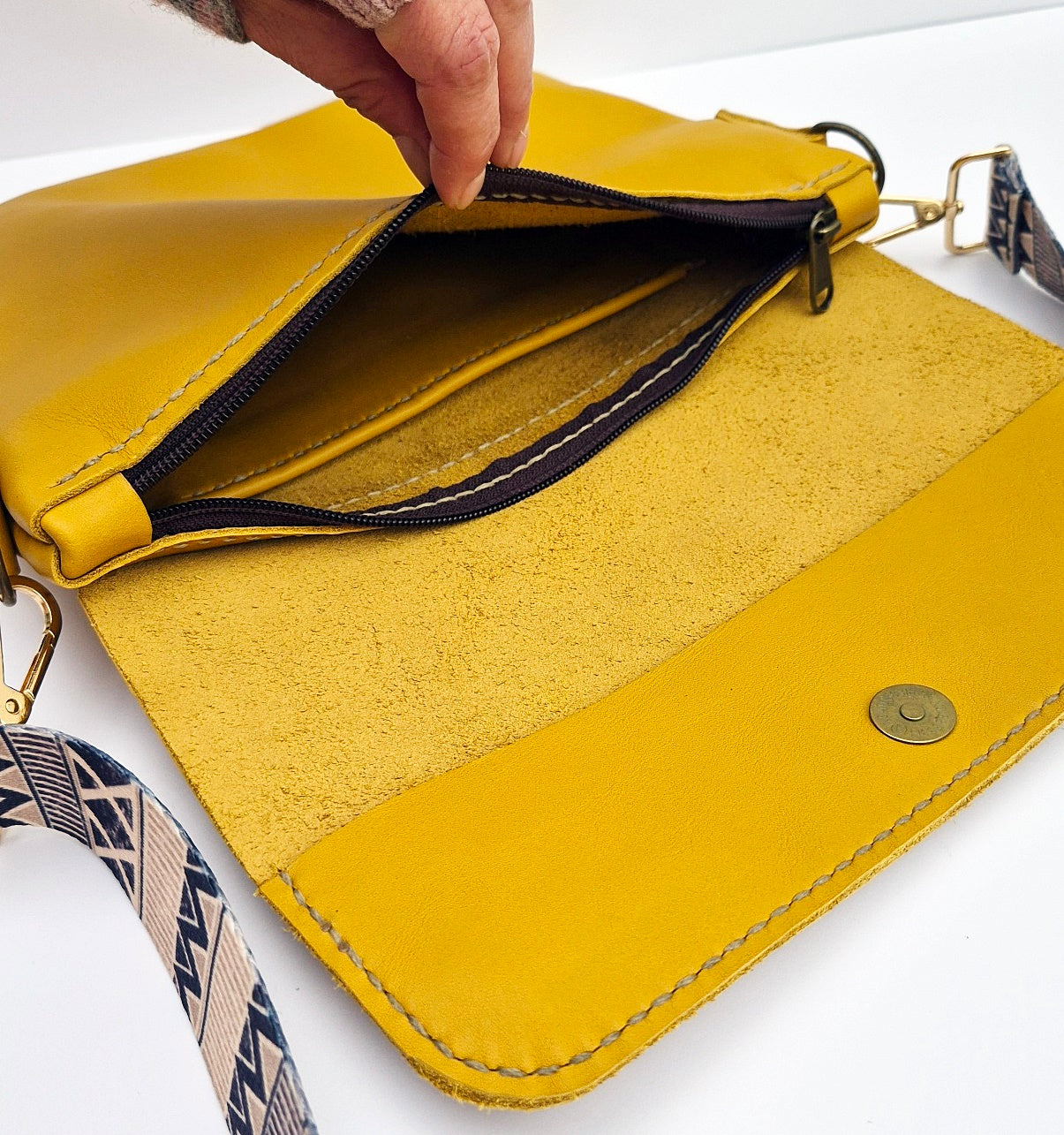 The Classic Sling Bag - Mustard