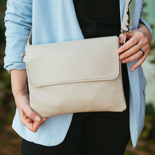 The Classic Sling Bag - Taupe