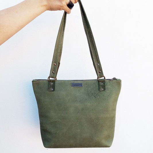 The Anna Shopper V 2.0 - Moss Green