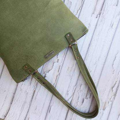 The Anna Shopper V 2.0 - Moss Green