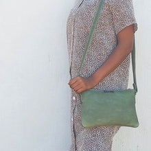 Load image into Gallery viewer, The Classic Sling Bag - Moss Green

