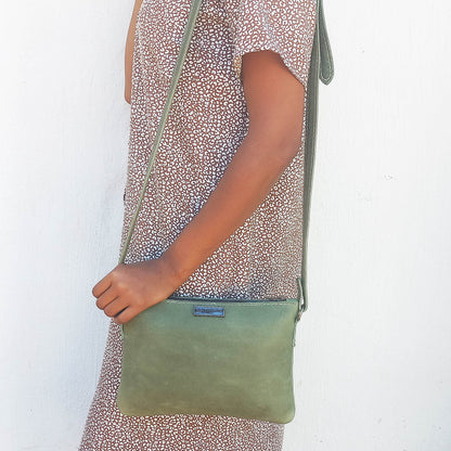 The Classic Sling Bag - Moss Green
