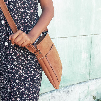 The Cross-Over Satchel - Rust