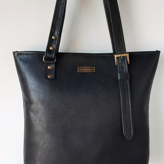 Classic Black Shopper Bag