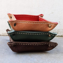 Load image into Gallery viewer, Leather Bowls Various Colours
